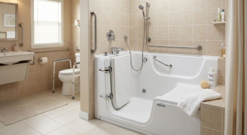 Accessible Tub Installation
