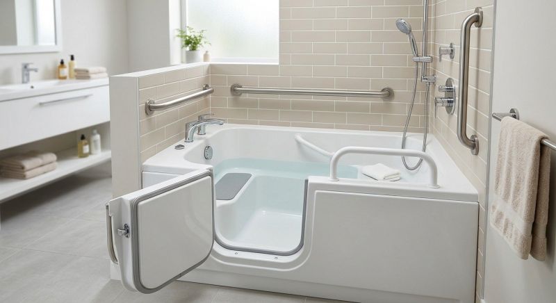 Accessible Tub Installation